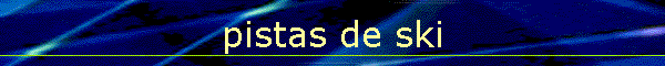 pistas de ski